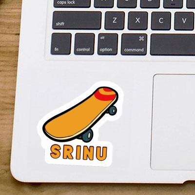 Srinu Sticker Skateboard Laptop Image