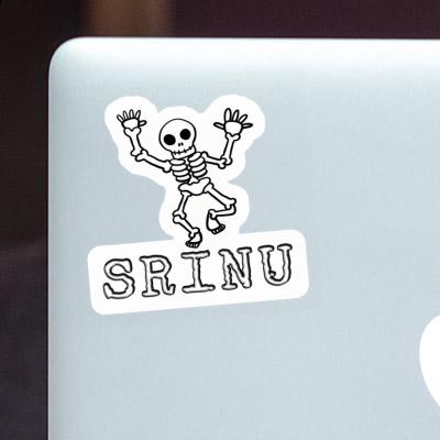 Sticker Srinu Skull Notebook Image