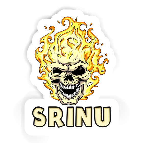 Sticker Skull Srinu Laptop Image