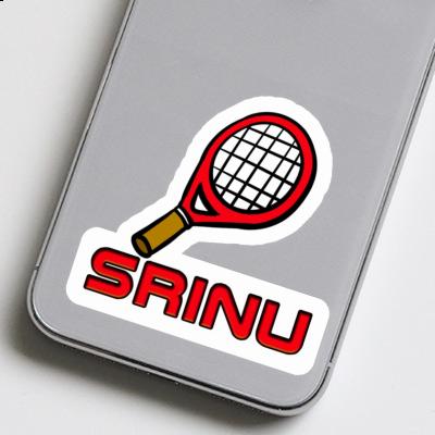 Raquette de tennis Autocollant Srinu Notebook Raquette de tennis Autocollant Srinu Gift package Image