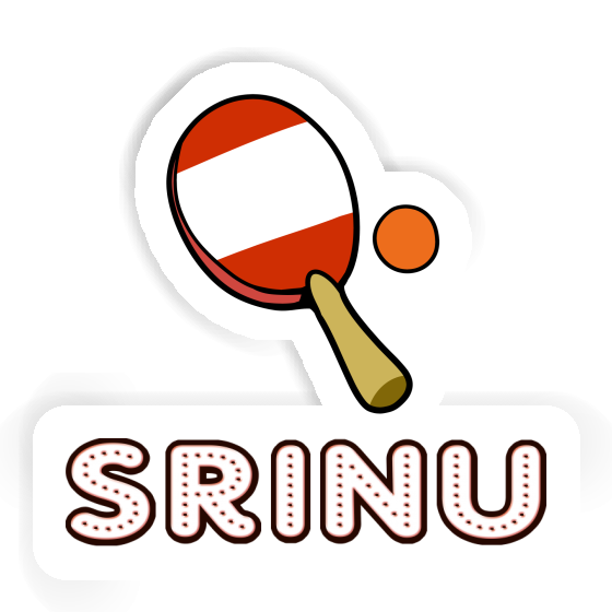 Table Tennis Racket Sticker Srinu Gift package Image
