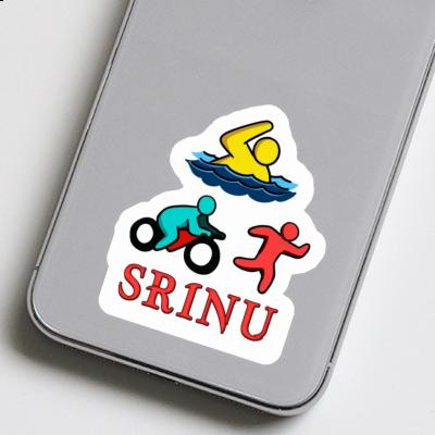 Sticker Triathlet Srinu Notebook Sticker Triathlet Srinu Gift package Image