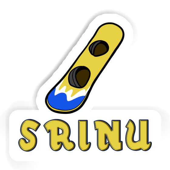 Autocollant Srinu Wakeboard Autocollant Srinu Wakeboard Image