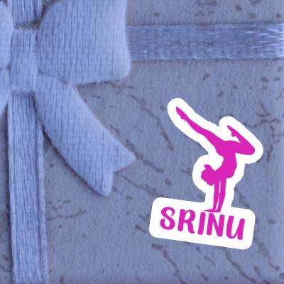 Srinu Sticker Yoga Woman Srinu Sticker Yoga Woman Image