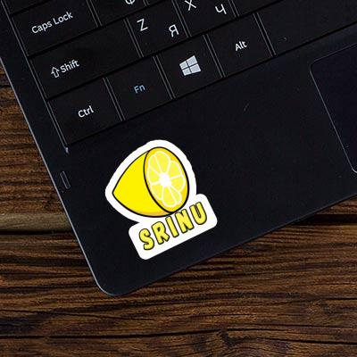 Autocollant Srinu Citron Laptop Image