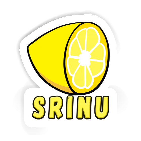 Autocollant Srinu Citron Image