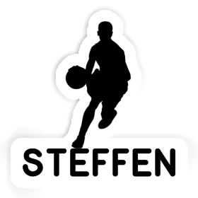 Sticker Basketballspieler Steffen Image