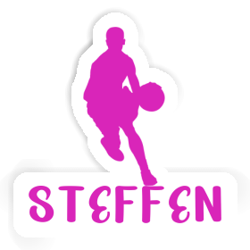 Basketballspieler Sticker Steffen Image