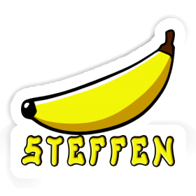 Banane Aufkleber Steffen Image