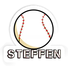 Steffen Sticker Baseball Image