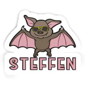 Fledermaus Sticker Steffen Image