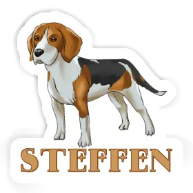 Sticker Steffen Beagle Hund Image