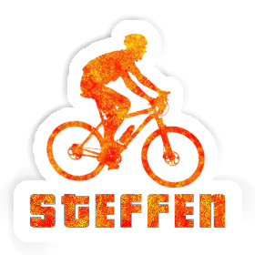 Steffen Sticker Biker Image