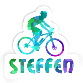 Aufkleber Biker Steffen Image