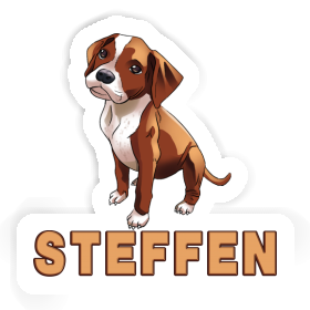 Aufkleber Boxerhund Steffen Image