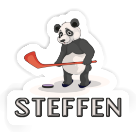 Steffen Aufkleber Eishockey-Panda Image