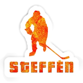 Aufkleber Steffen Eishockeyspieler Image