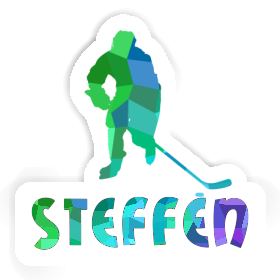 Sticker Eishockeyspieler Steffen Image