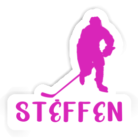 Steffen Aufkleber Eishockeyspielerin Image