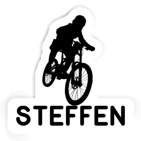 Aufkleber Steffen Freeride Biker Image