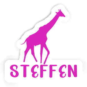 Giraffe Aufkleber Steffen Image
