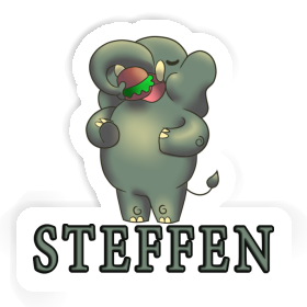 Sticker Elefant Steffen Image