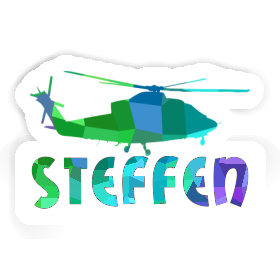 Aufkleber Helikopter Steffen Image