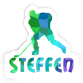 Eishockeyspieler Sticker Steffen Image