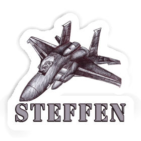 Sticker Steffen Jet Image