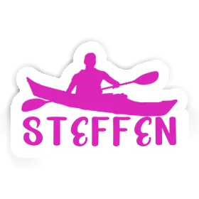 Kajakfahrer Sticker Steffen Image