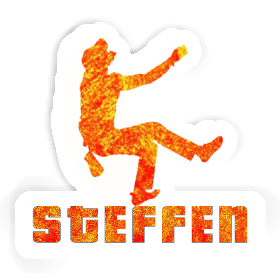 Sticker Kletterer Steffen Image