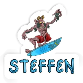 Surfer Aufkleber Steffen Image