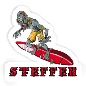 Aufkleber Surfer Steffen Image