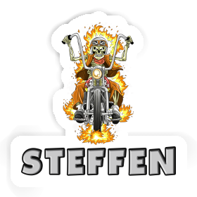 Sticker Steffen Motorradfahrer Image