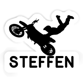 Steffen Sticker Motocross-Fahrer Image
