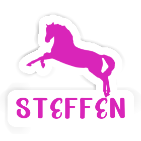 Pferd Aufkleber Steffen Image