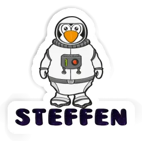 Sticker Steffen Astronaut Image