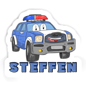 Polizeiauto Sticker Steffen Image