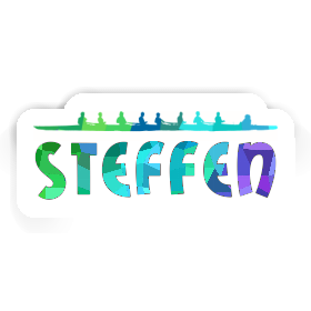Sticker Steffen Ruderboot Image