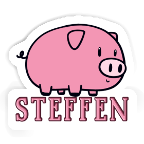 Schwein Sticker Steffen Image