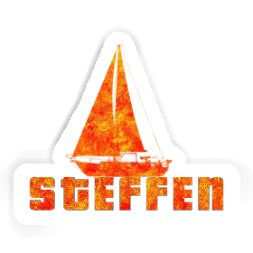 Segelboot Aufkleber Steffen Image