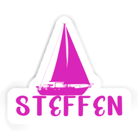 Steffen Aufkleber Segelboot Image