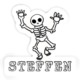 Sticker Steffen Skelett Image