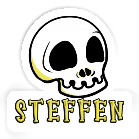 Sticker Totenkopf Steffen Image