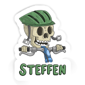 Mountainbiker Sticker Steffen Image