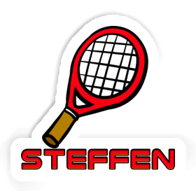 Steffen Aufkleber Tennisschläger Image
