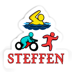 Triathlet Sticker Steffen Image