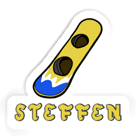 Steffen Sticker Wakeboard Image