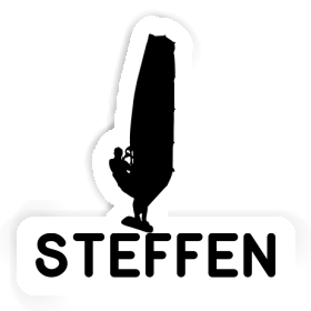 Steffen Sticker Windsurfer Image