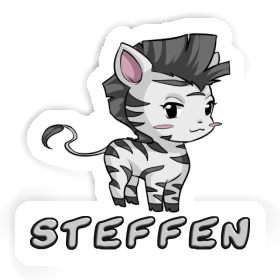 Zebra Sticker Steffen Image